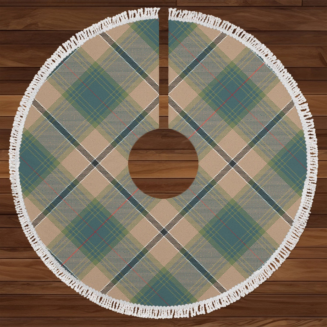 Chisholm Colonial Weathered Tartan Christmas Tree Skirt