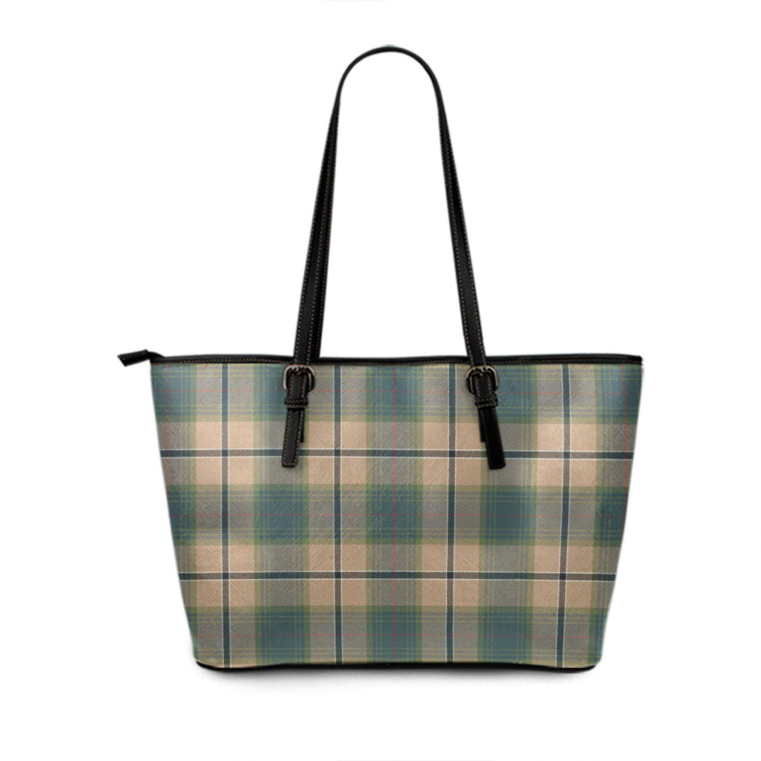 Chisholm Colonial Weathered Tartan Leather Tote Bag