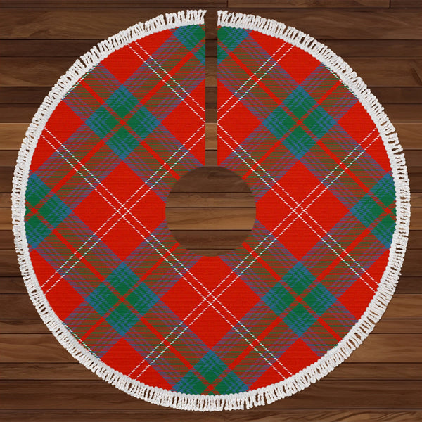 Chisholm of Strathglass Ancient Tartan Christmas Tree Skirt