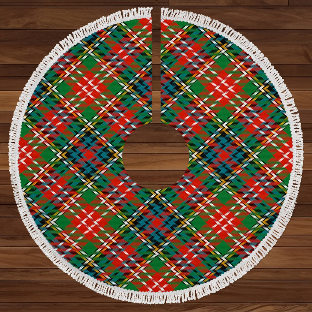 Christie Ancient Clan Badge Tartan Christmas Tree Skirt