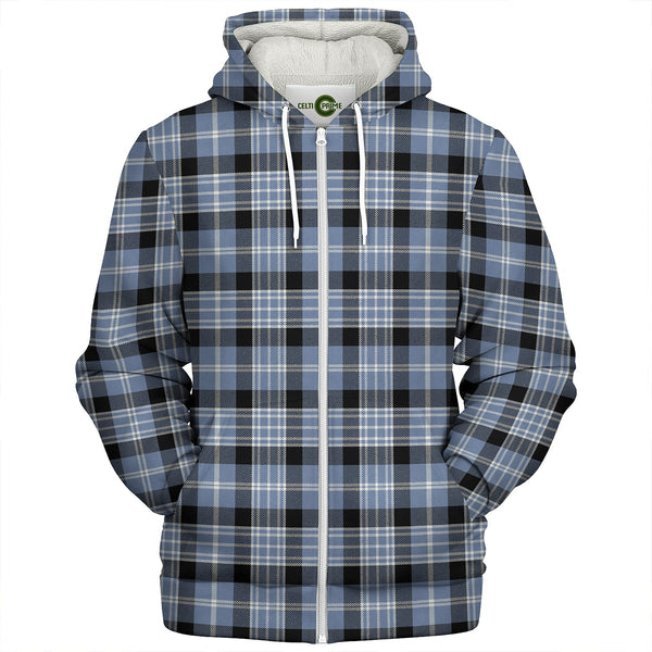 Clark Ancient Clan Badge Tartan Sherpa Hoodie