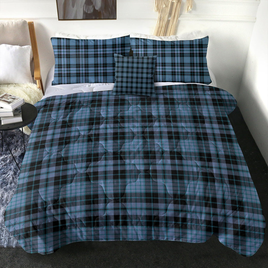 Clark (Clergy) Ancient Clan Badge Tartan Comforter