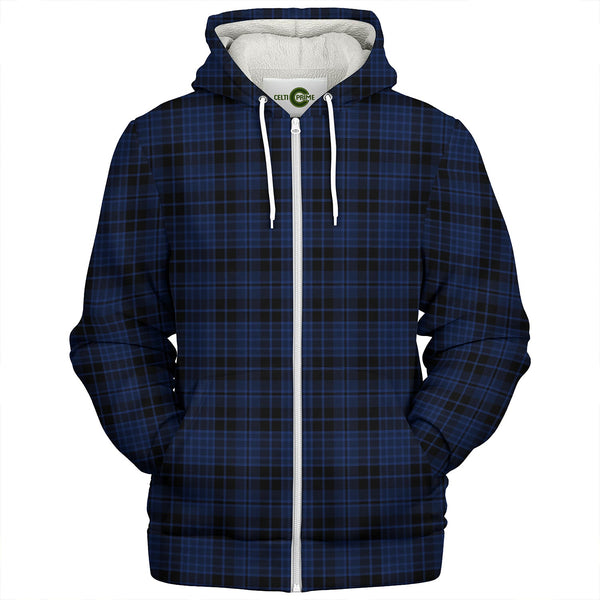 Clark (Clergy) Modern Clan Badge Tartan Sherpa Hoodie