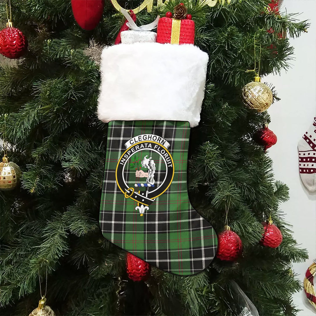 Cleghorn Ancient Clan Badge Tartan Christmas Stocking