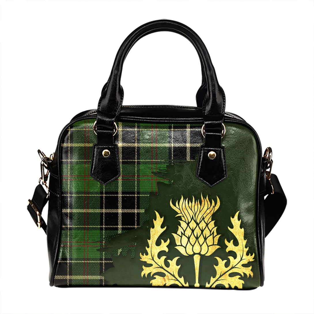 Cleghorn Ancient Tartan Shoulder Handbag Thistle Oldest Style