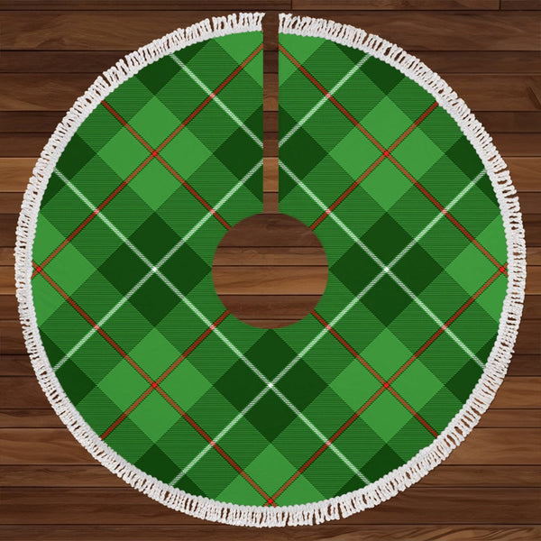 Clephan (or Clephane) Clan Badge Tartan Christmas Tree Skirt