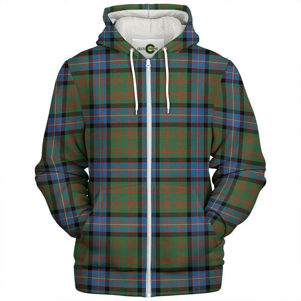 Cochrane (Cochran) Ancient Clan Badge Tartan Sherpa Hoodie