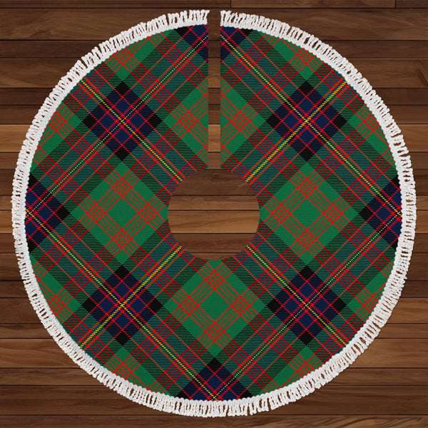 Cochrane (Cochran) Modern Clan Badge Tartan Christmas Tree Skirt