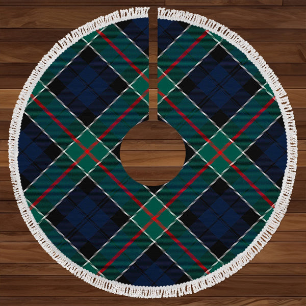 Colquhoun (Cowans) Modern Clan Badge Tartan Christmas Tree Skirt