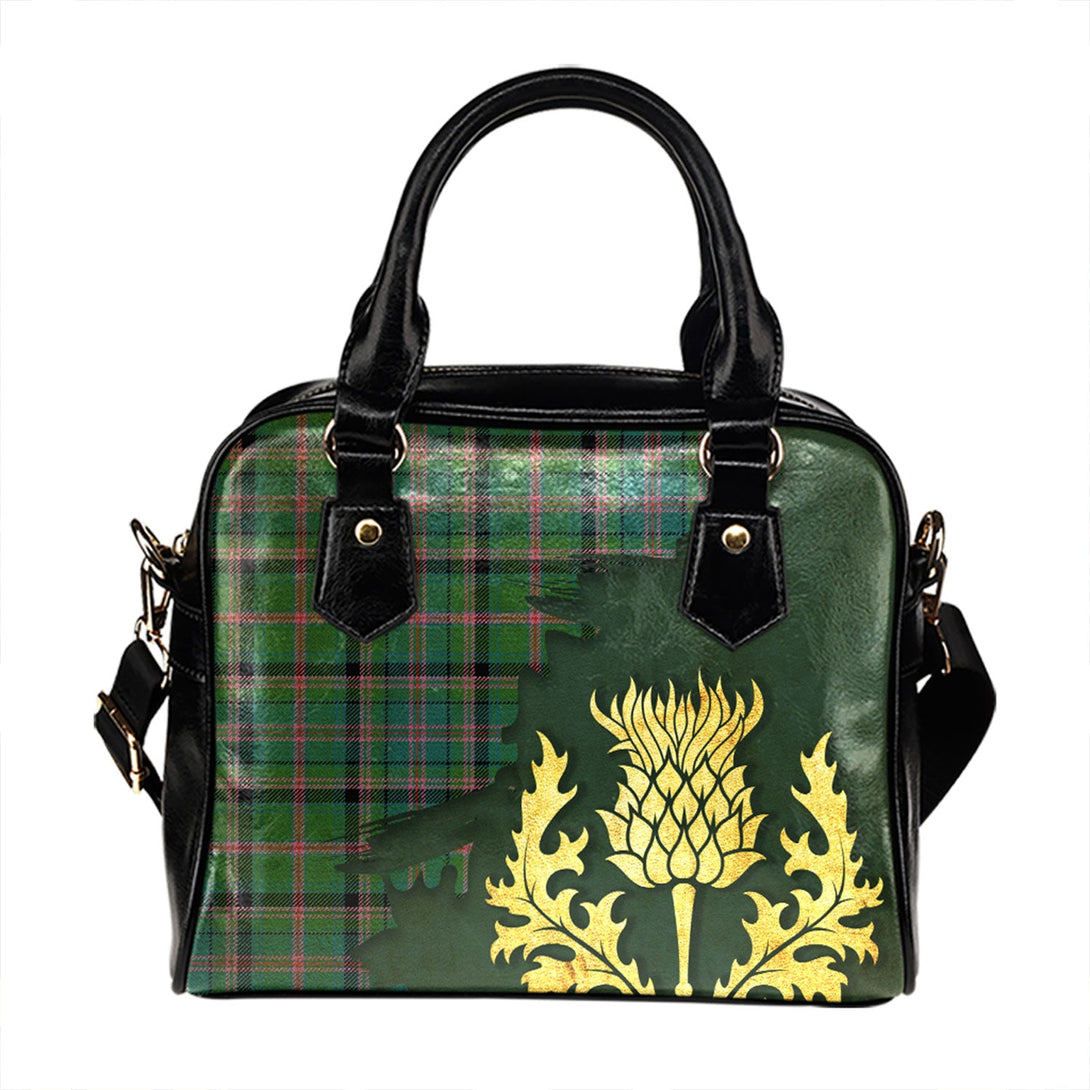 Cooper Ancient Tartan Shoulder Handbag Thistle Oldest Style