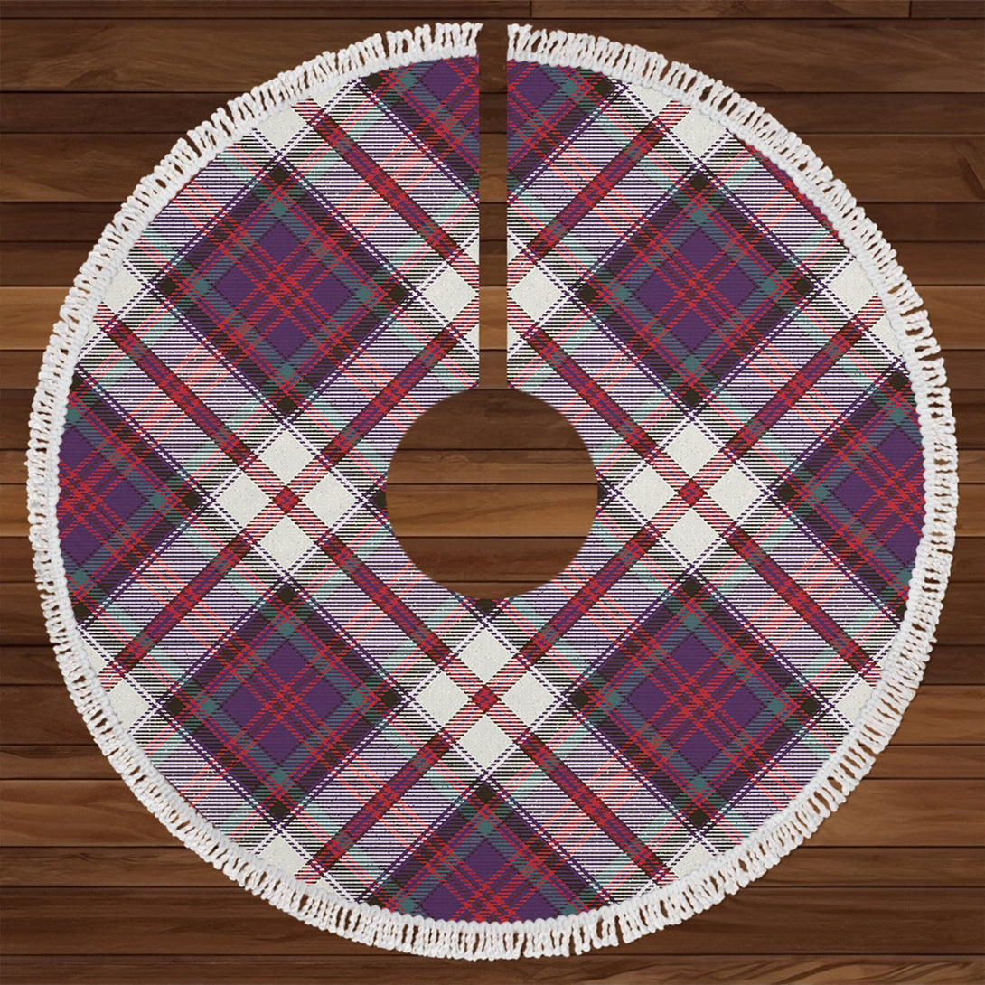 Cooper Dress 2 Weathered Tartan Christmas Tree Skirt