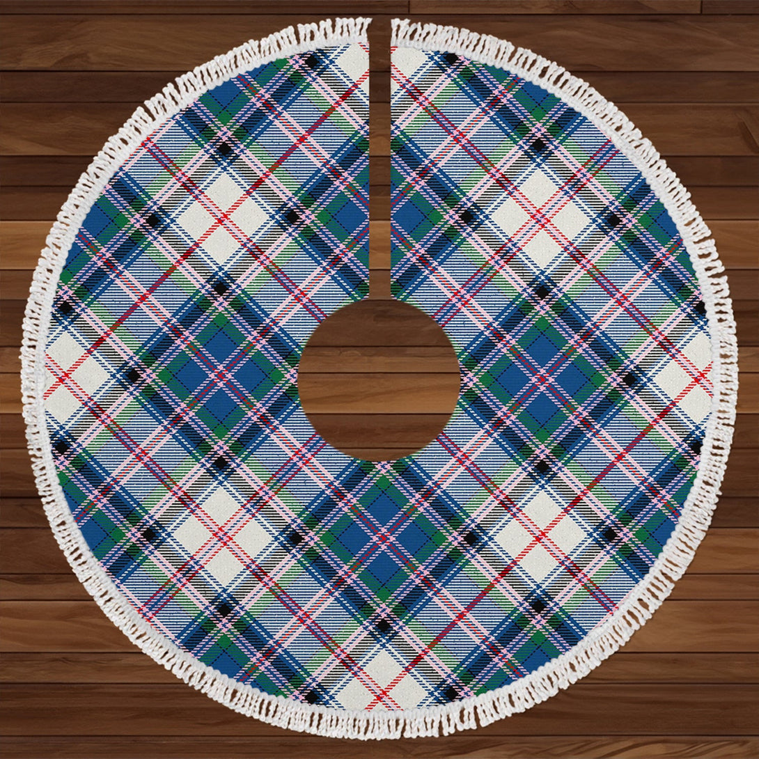 Cooper Dress 3 Modern Tartan Christmas Tree Skirt