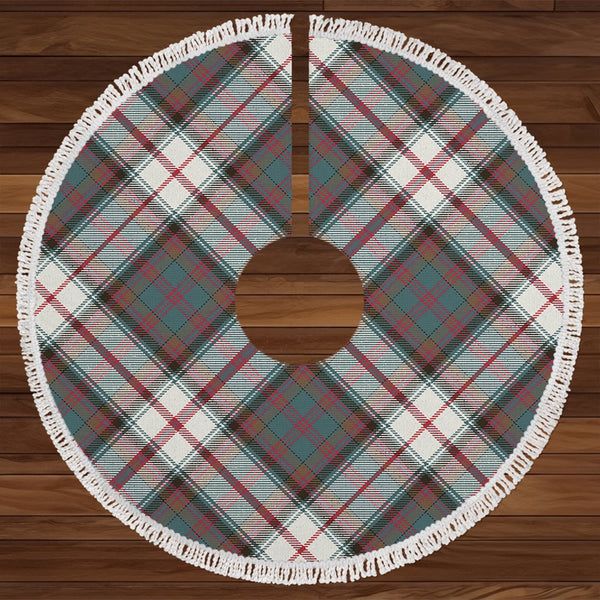 Cooper Dress 3 Weathered Tartan Christmas Tree Skirt