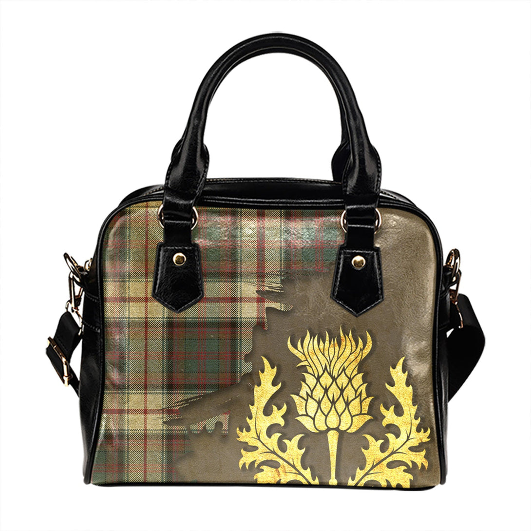 Cooper Dress 3 Weathered Tartan Shoulder Handbag Thistle Oldest Style