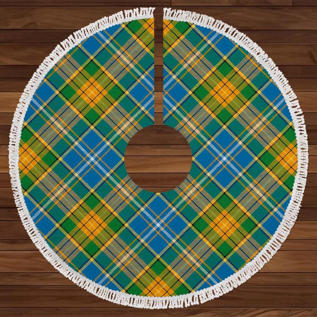 Cossar Ancient Tartan Christmas Tree Skirt