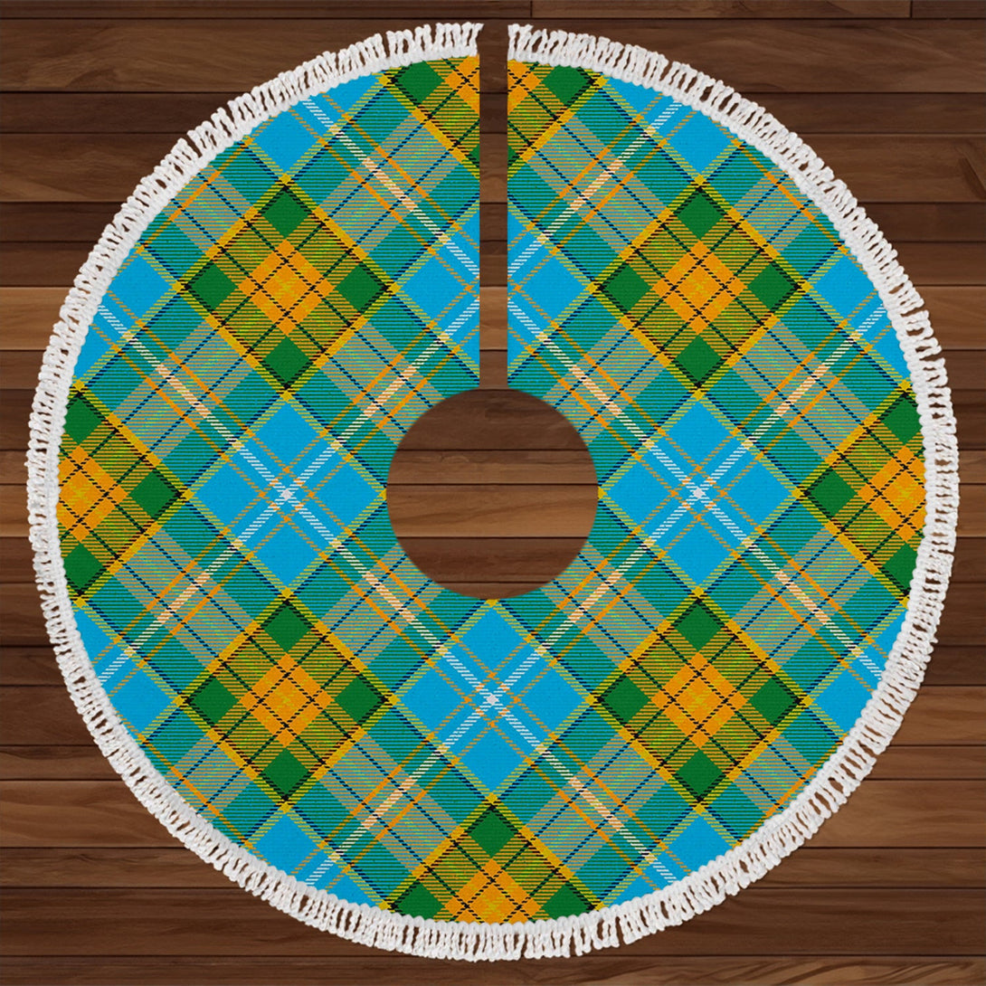 Cossar Modern Tartan Christmas Tree Skirt