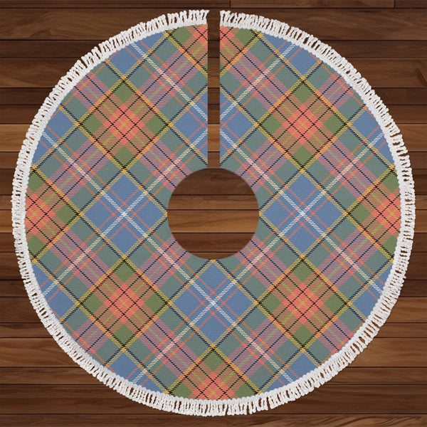 Cossar Weathered Tartan Christmas Tree Skirt