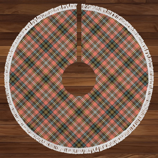 Coulter Weathered Tartan Christmas Tree Skirt