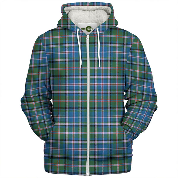 Couper (Cooper) Ancient Clan Badge Tartan Sherpa Hoodie