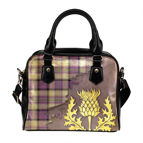 Craig Paisley (Craigie Paisley) Ancient Tartan Shoulder Handbag Thistle Oldest Style