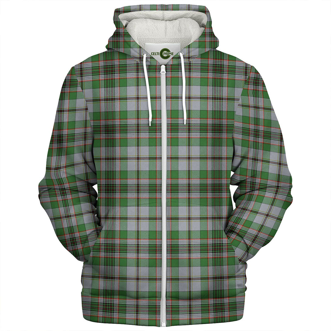 Craig (Craigie) Ancient Clan Badge Tartan Sherpa Hoodie