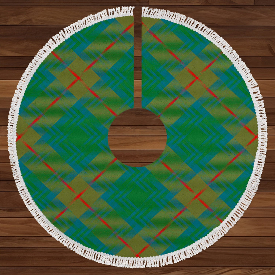 Cranston Ancient Clan Badge Tartan Christmas Tree Skirt