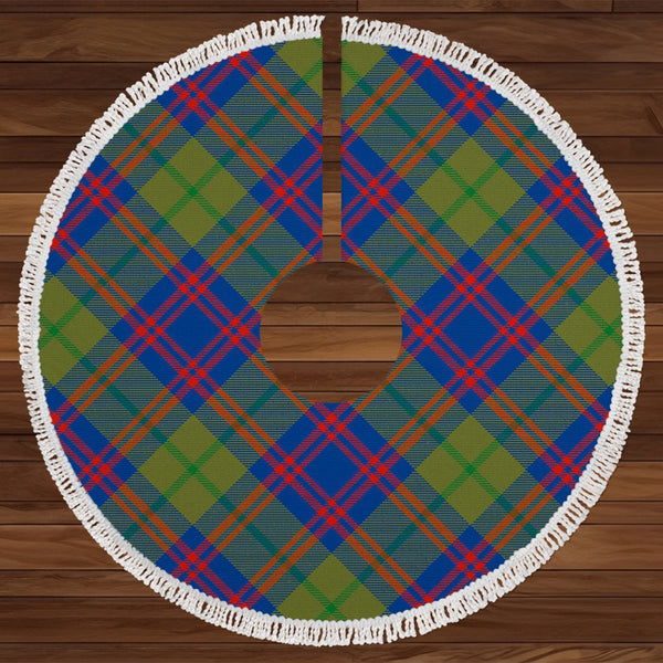 Cranston Dress 2 Modern Tartan Christmas Tree Skirt