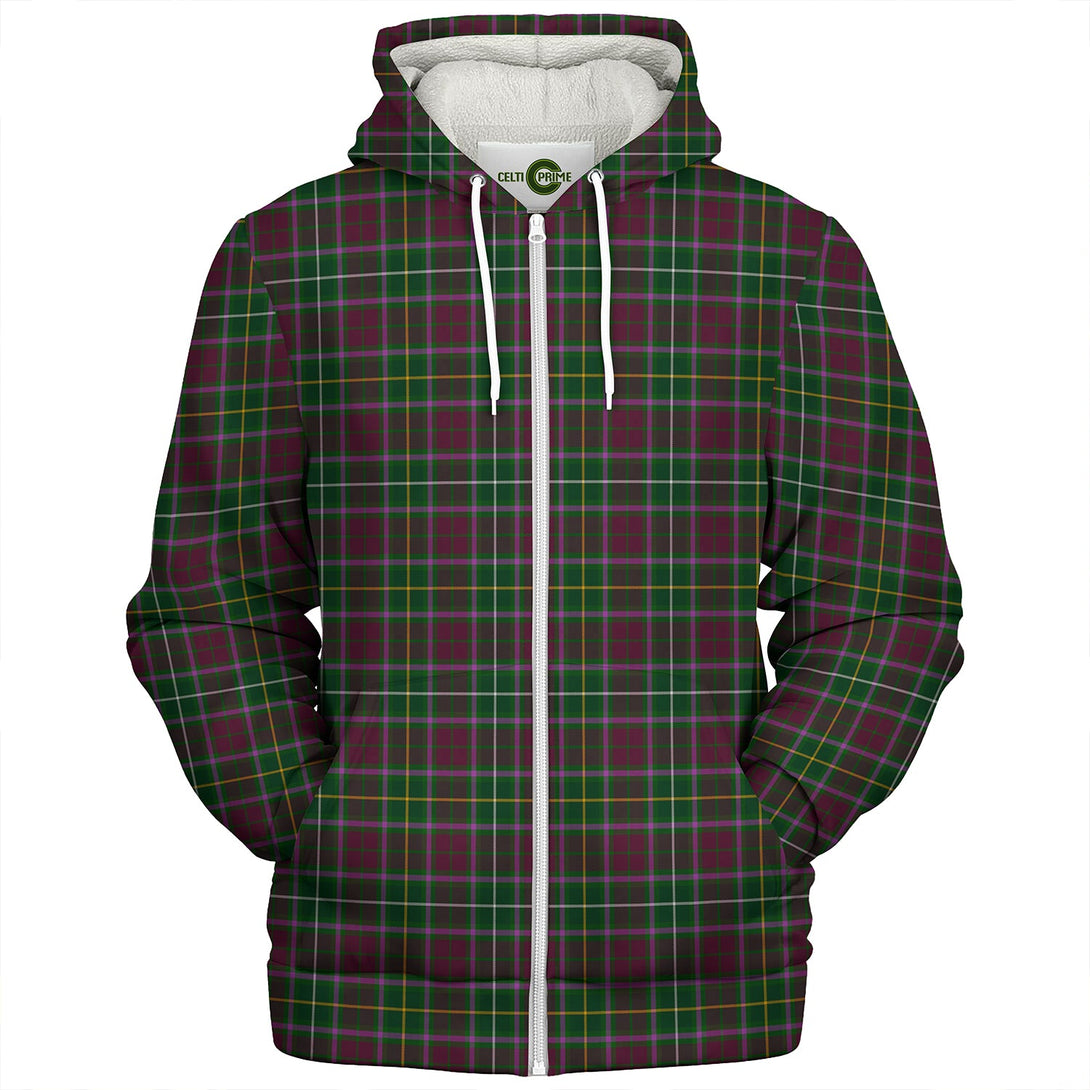 Crosbie Clan Badge Tartan Sherpa Hoodie