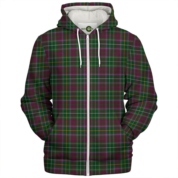 Crosbie Clan Badge Tartan Sherpa Hoodie