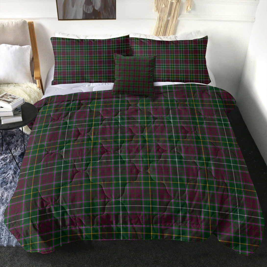 Crosbie Clan Badge Tartan Comforter