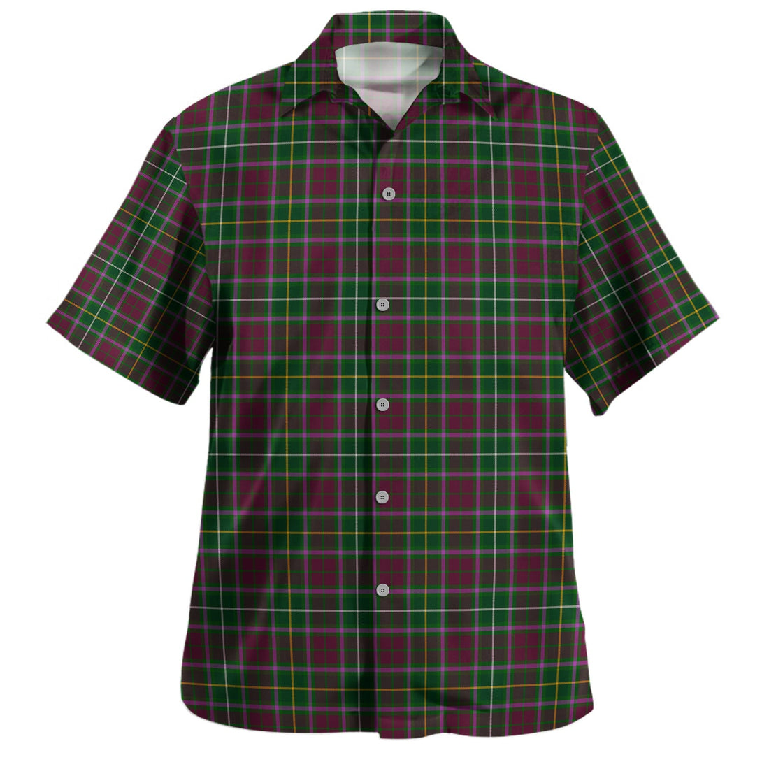 Crosbie Clan Badge Tartan Hawaiian Shirt