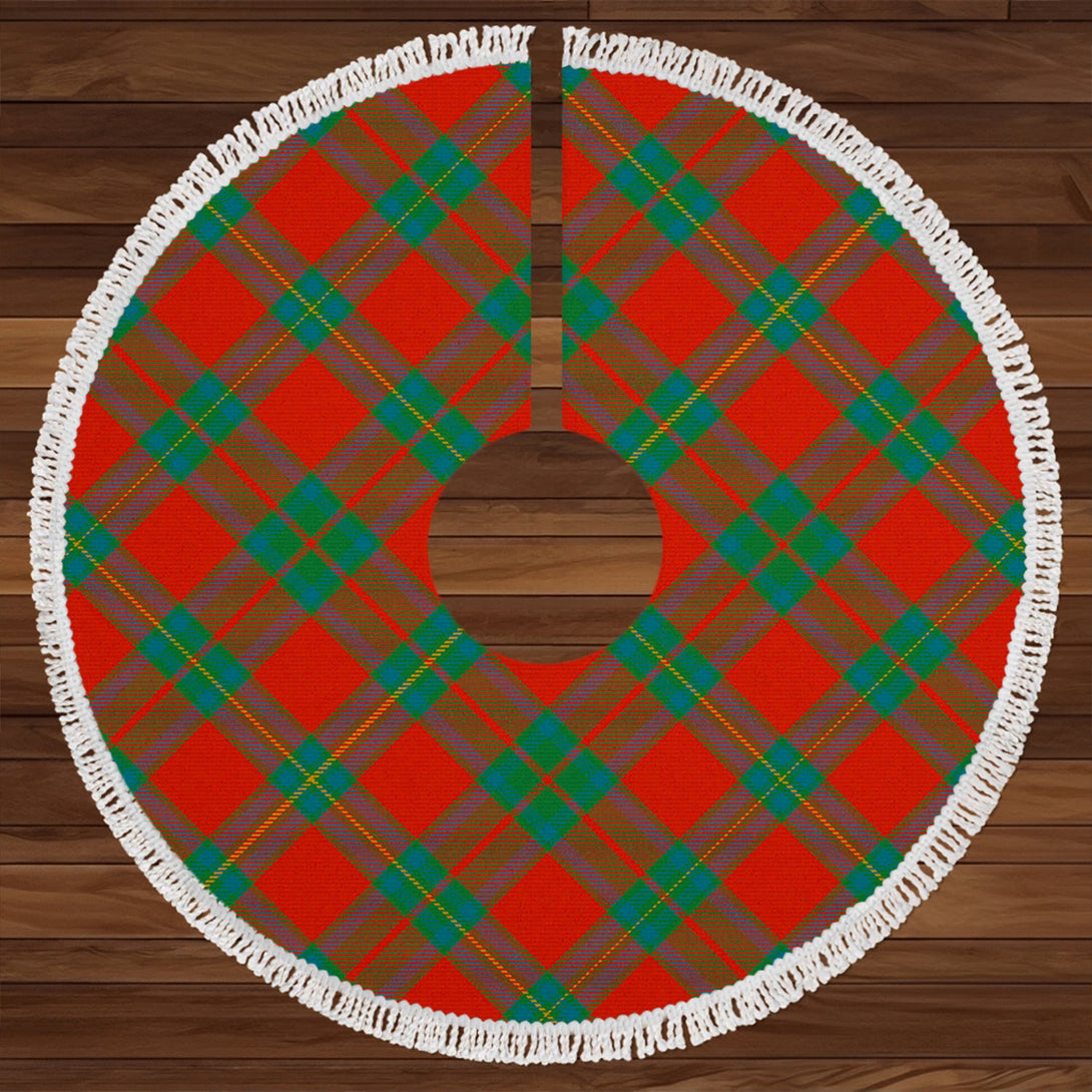 Cruikshank Ancient Clan Badge Tartan Christmas Tree Skirt