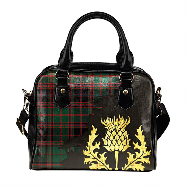 Cumming Hunting (Cumming Glenorchy) Modern Tartan Shoulder Handbag Thistle Oldest Style