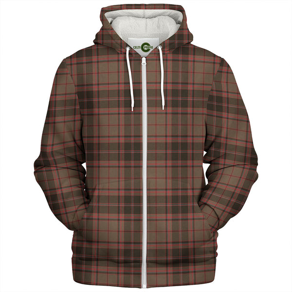 Cumming Hunting (Cumming Glenorchy) Weathered Tartan Sherpa Hoodie