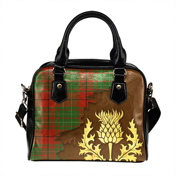 Cumming (MacAulay #2) Ancient Tartan Shoulder Handbag Thistle Oldest Style