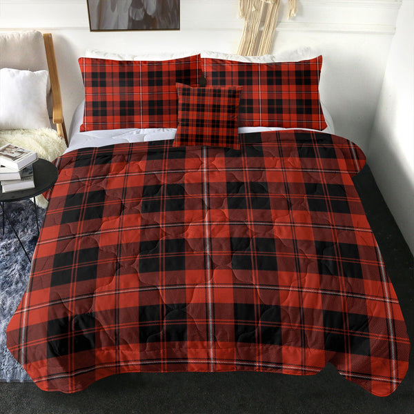 Cunningham Ancient Clan Badge Tartan Comforter