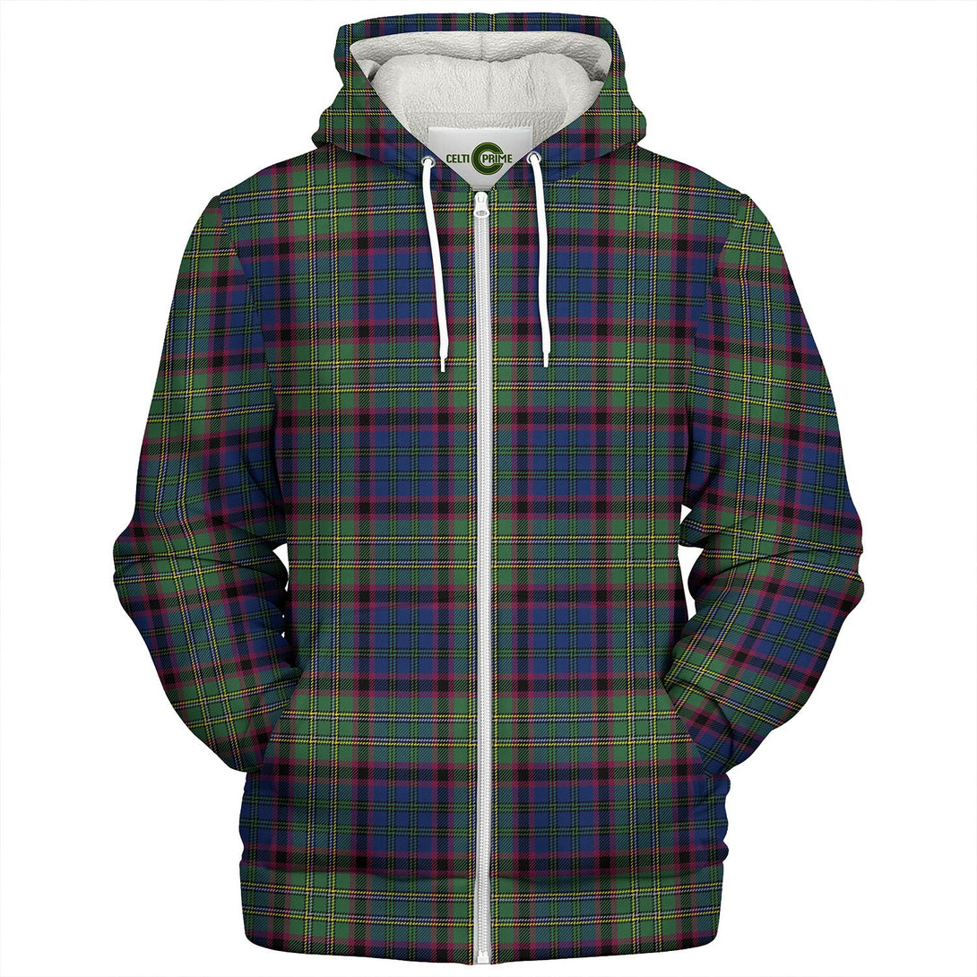 Cunningham Hunting Modern Tartan Sherpa Hoodie