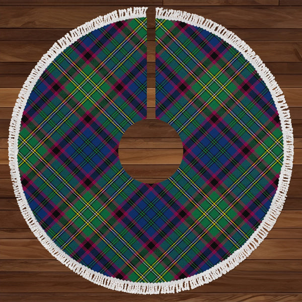 Cunningham Hunting Modern Tartan Christmas Tree Skirt