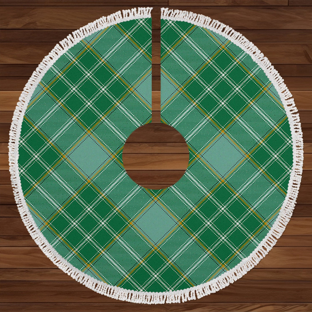 Currie Ancient Clan Badge Tartan Christmas Tree Skirt