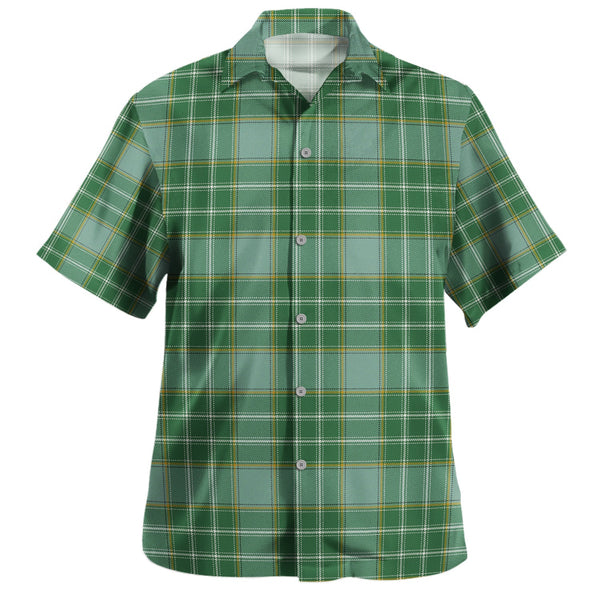 Currie Ancient Clan Badge Tartan Hawaiian Shirt