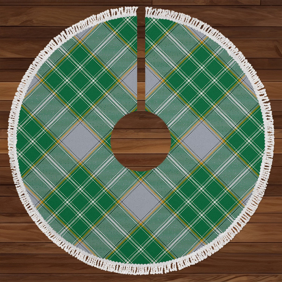 Currie Modern Clan Badge Tartan Christmas Tree Skirt