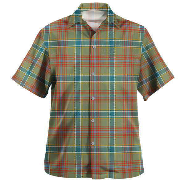 Currie of Arran Ancient Clan Badge Tartan Hawaiian Shirt