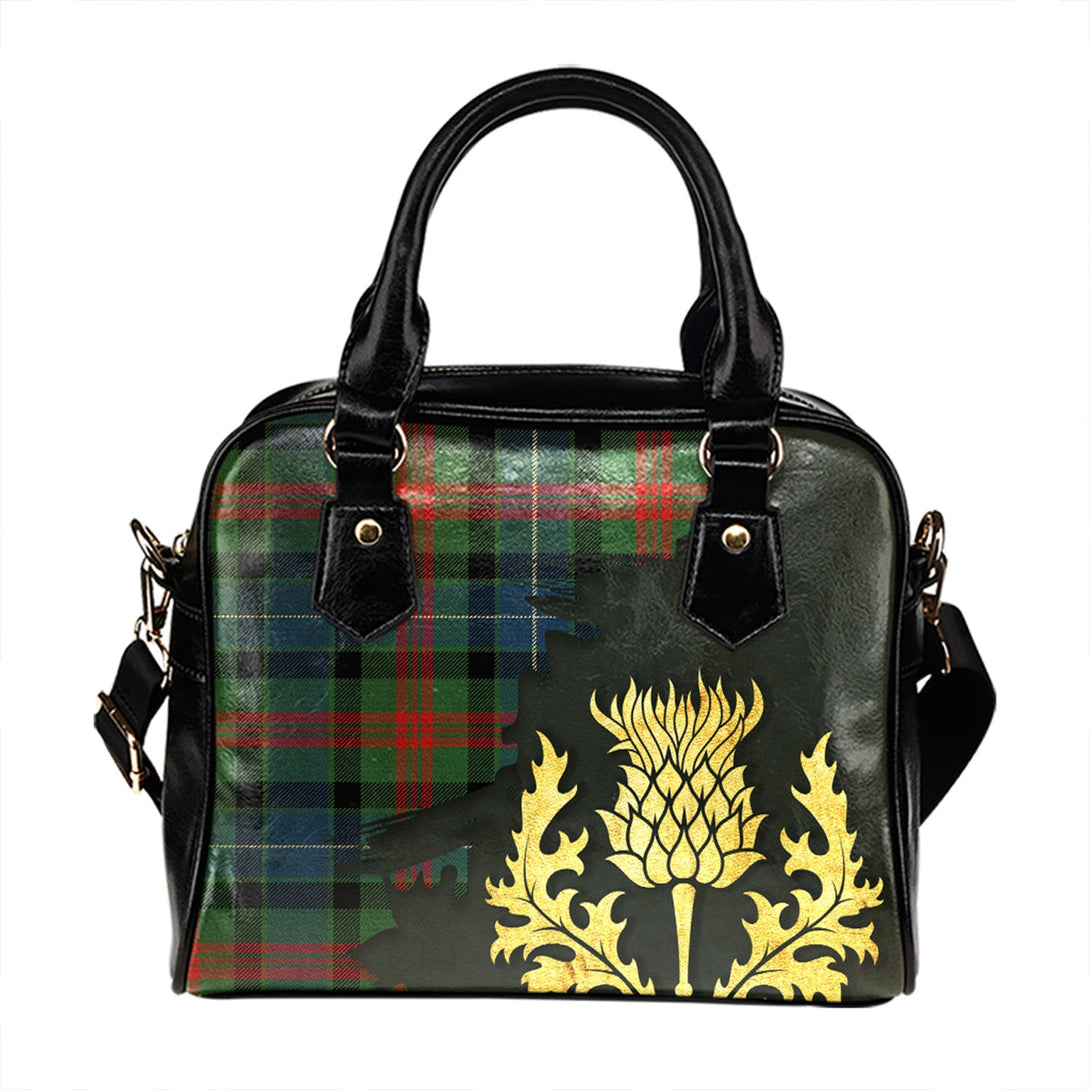 Curry (Currie) Modern Tartan Shoulder Handbag Thistle Oldest Style