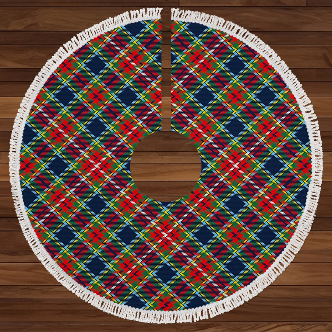 DCDalgliesh Modern Tartan Christmas Tree Skirt