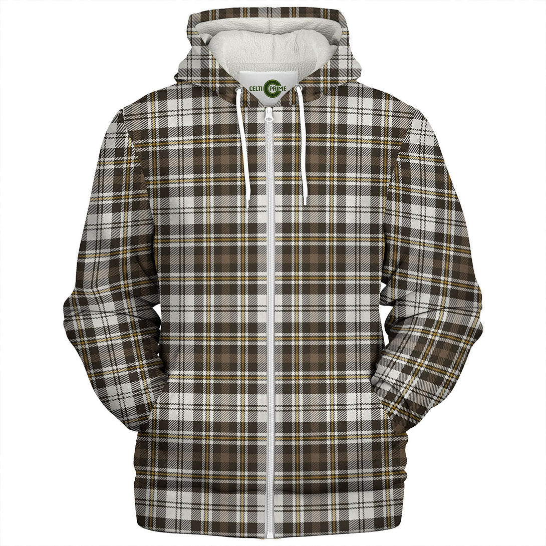 Dalgliesh Dress Weathered Tartan Sherpa Hoodie