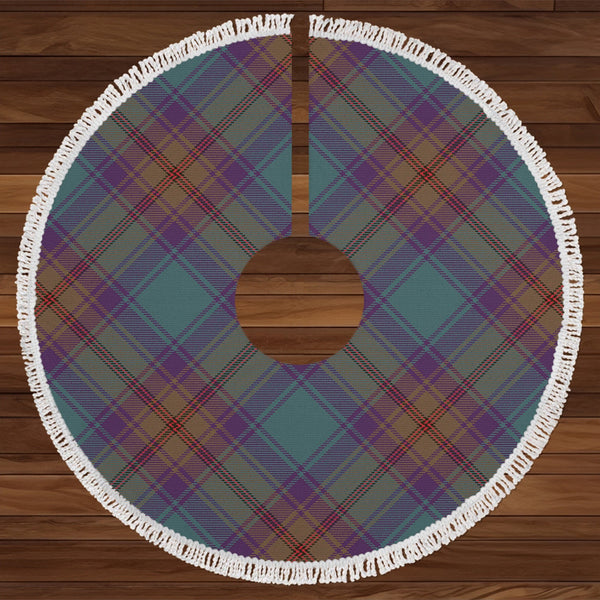 Dalgliesh Weathered Tartan Christmas Tree Skirt