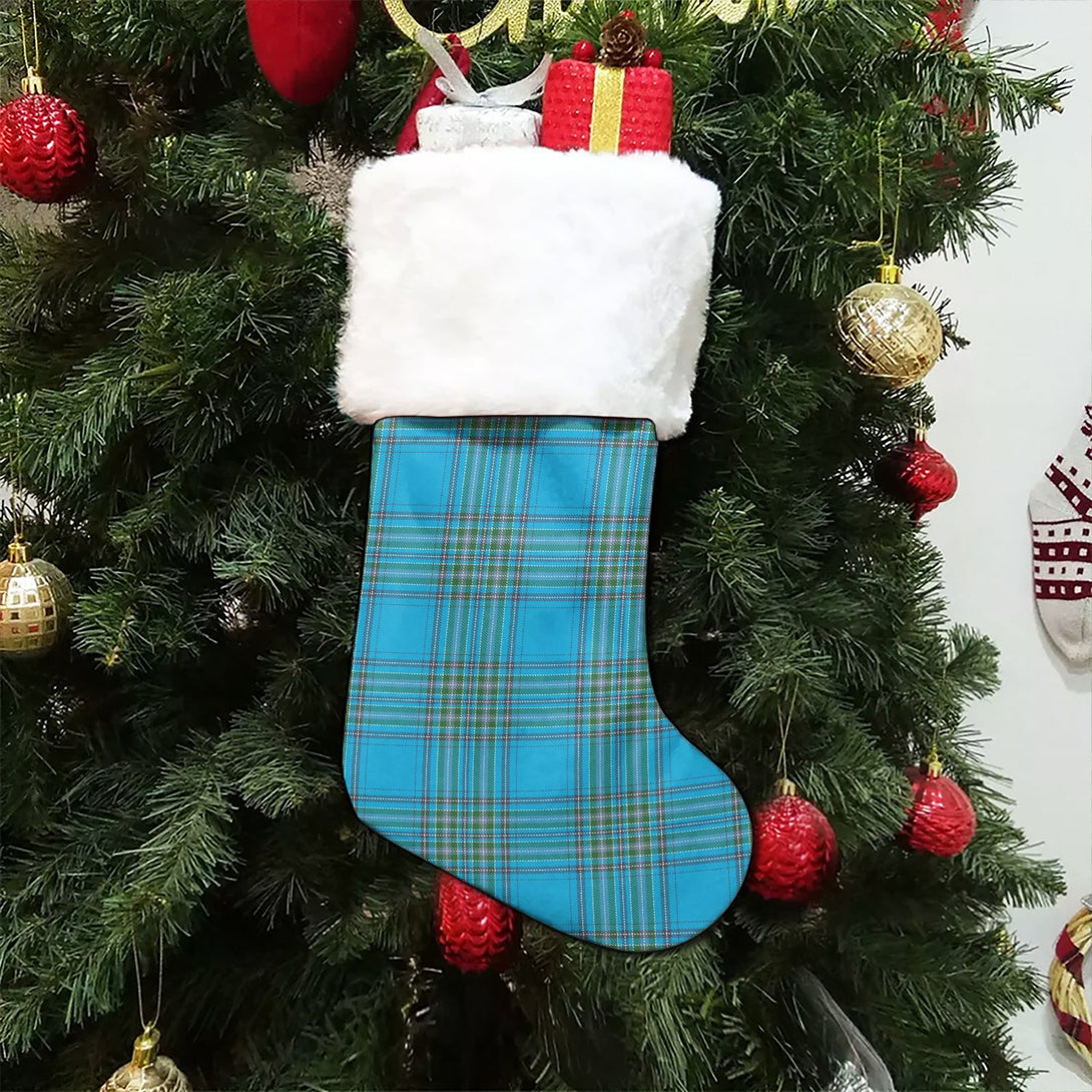 Dallas Tartan Christmas Stocking