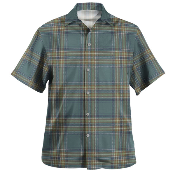 Dallas Weathered Tartan Hawaiian Shirt