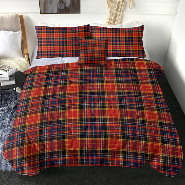 Dalrymple of Castleton Modern Clan Badge Tartan Comforter