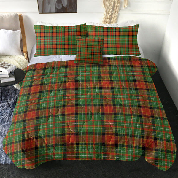 Dalrymple of Castleton #2 Ancient Clan Badge Tartan Comforter